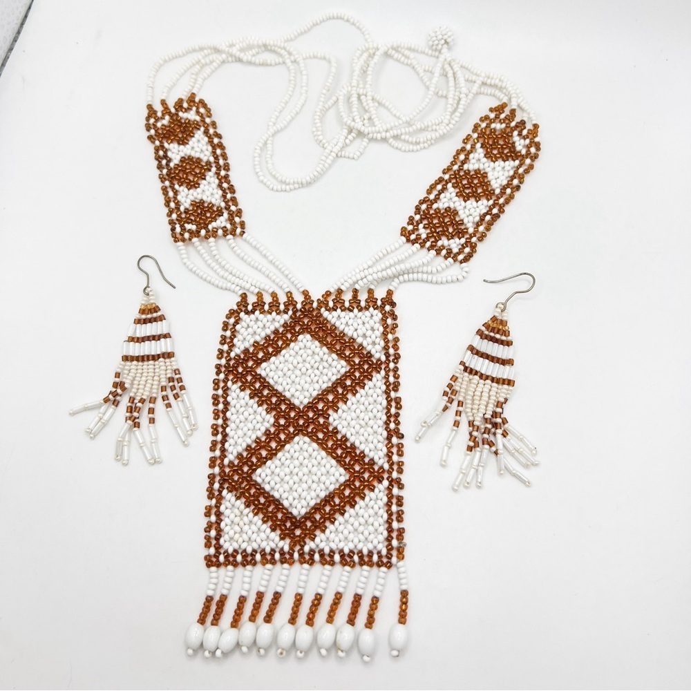 Vintage Handmade Native American Necklace